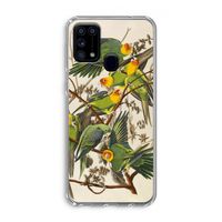 Carolinaparkiet: Samsung Galaxy M31 Transparant Hoesje