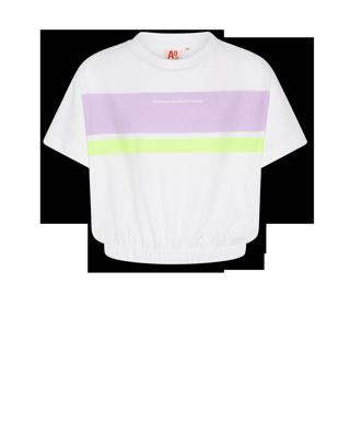Maira T-Shirt Mstari White