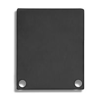 Eindkap E44 zwart voor LED profiel PN4