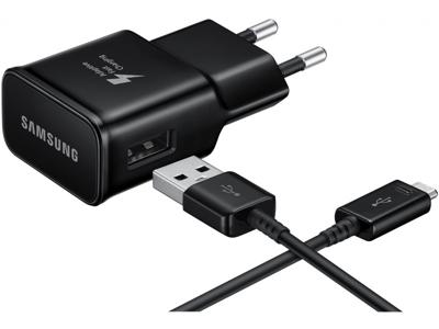 Samsung EP-TA20EBECGWW Samsung Adaptive Fast Charging Travel Charger incl. USB-C Cable 15W Black Bulk