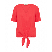 FreeQuent - Rood | Dames | Blouse | Rood | L | regular | Kamst mode