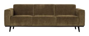 BePureHome Bank 3-zits 'Statement' Rib, kleur Rock