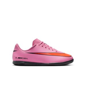 Nike Mercurial Vapor 16 Club Zaalvoetbalschoenen (IN) Kids Roze Felrood Lichtblauw