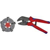 Knipex MultiCrimp 97 33 02 Krimptang Ongeïsoleerde, open connectoren, Geïsoleerde kabelschoenen, Geïsoleerde connectoren (male), Adereindhulzen, Ongeïsoleerde - thumbnail