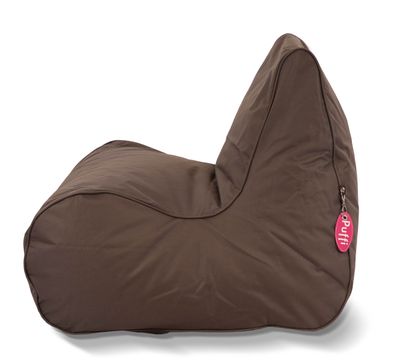 Kinder zitzak Lounge Anthracite - Weerbestendig - Zwart - Puffi