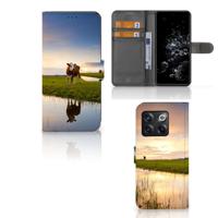 OnePlus 10T | Telefoonhoesje | Met pasjeshouder | Koe
