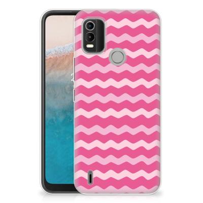 Nokia C21 Plus | TPU bumper | Waves Pink