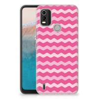 Nokia C21 Plus | TPU bumper | Waves Pink