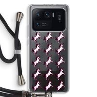 Musketon Unicorn: Xiaomi Mi 11 Ultra Transparant Hoesje met koord