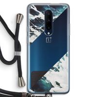 Golven: OnePlus 7 Pro Transparant Hoesje met koord