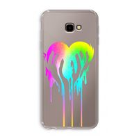 Hold My Heart: Samsung Galaxy J4 Plus Transparant Hoesje