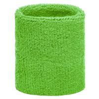Lime groen zweetbandje voor pols Lime groen zweetbandje voor pols