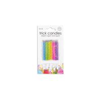 Globos Magische taartkaarsjes 10 stuks op kaart