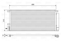 Condensor, airconditioning 822576