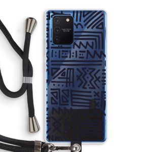 Marrakech print: Samsung Galaxy Note 10 Lite Transparant Hoesje met koord