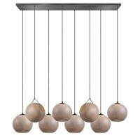 ETH 8-lichts hanglampOrb Saturn recht met uniek effect - 05-HL4275-3095