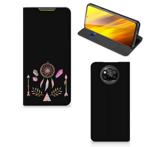 Xiaomi Poco X3 Pro | Poco X3 Magnet Case Boho Dreamcatcher