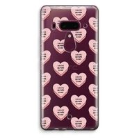 Chicks before dicks: HTC U12+ Transparant Hoesje