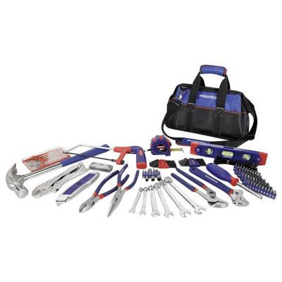 WorkPro WP209010 Gereedschapsset Doe-het-zelver, Universeel Incl. tas 156-delig