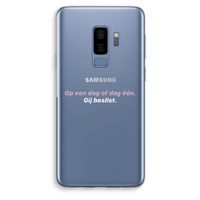 gij beslist: Samsung Galaxy S9 Plus Transparant Hoesje
