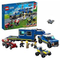 City - Mobiele commandowagen politie Constructiespeelgoed