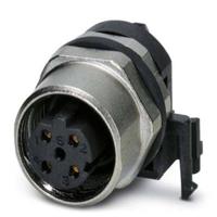 Phoenix Contact 1436550 Sensor/actuator inbouwconnector M12 Aantal polen (sensoren): 4 Bus, inbouw 10 stuk(s)