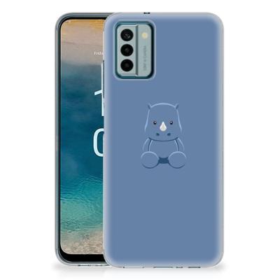 Nokia G22 Telefoonhoesje met Naam Baby Rhino