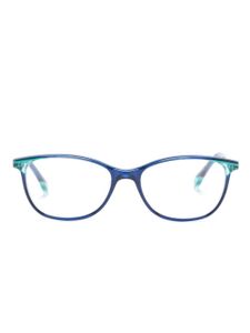 Etnia Barcelona lunettes de vue Dauphine à monture ovale - Bleu