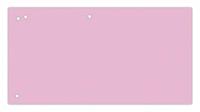 OFFICE products verdeelstroken, ft 240 x 105 mm, pak van 100 stuks, roze