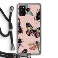 Tiny Bugs: Samsung Galaxy A41 Transparant Hoesje met koord