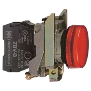 XB4BVB4EX  - Indicator light red 24VAC/DC XB4BVB4EX