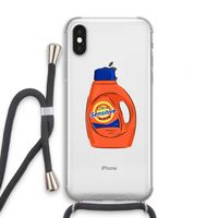 Ultra Sensitive: iPhone X Transparant Hoesje met koord