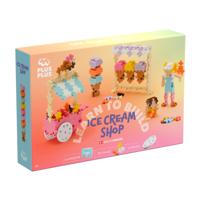 Plus Plus Plus-plus learn to build ice cream shop (4351)