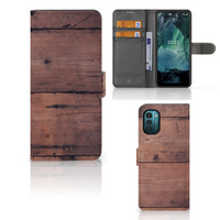 Nokia G11 | G21 Book Style Case Old Wood