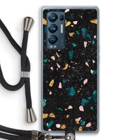 Terrazzo N°10: Oppo Find X3 Neo Transparant Hoesje met koord Terrazzo N°10: Oppo Find X3 Neo Transparant Hoesje met koord