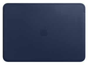 Apple origineel Leather Sleeve MacBook Pro 13 inch (2016 - 2022) Midnight Blue - MRQL2ZM/A