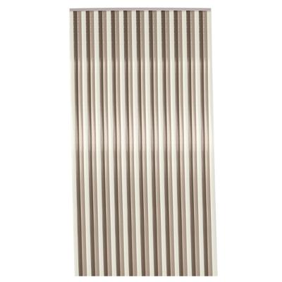 Vliegen/insecten gordijn Aruba - bruin/beige - PVC - 90 x 200 cm - vliegengordijn