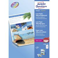 Avery-Zweckform Premium Laser Paper 200g high gloss 1398-200 Laserprintpapier DIN A4 200 g/m² 200 vellen Wit - thumbnail