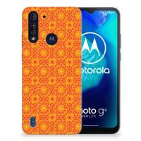 Motorola Moto G8 Power Lite | TPU bumper | Batik Oranje