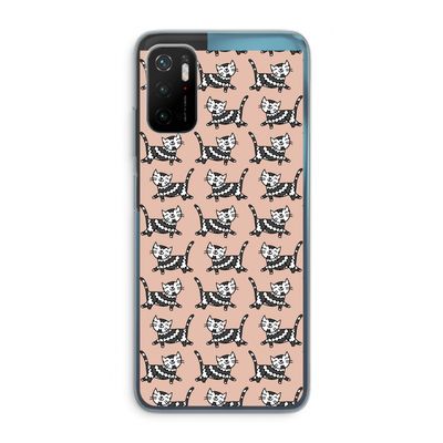 Zwarte poes: Xiaomi Poco M3 Pro 5G Transparant Hoesje
