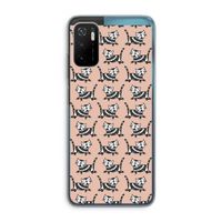 Zwarte poes: Xiaomi Poco M3 Pro 5G Transparant Hoesje