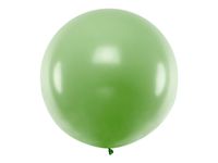 Mega Ballon Pastel Groen 100 cm - thumbnail