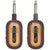 Xvive A58 Wireless Guitar System 5.8 GHz draadloos gitaarsysteem vintage sunburst