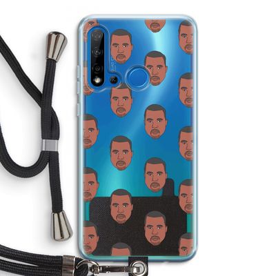 Kanye Call Me?: Huawei P20 Lite (2019) Transparant Hoesje met koord