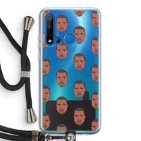 Kanye Call Me?: Huawei P20 Lite (2019) Transparant Hoesje met koord