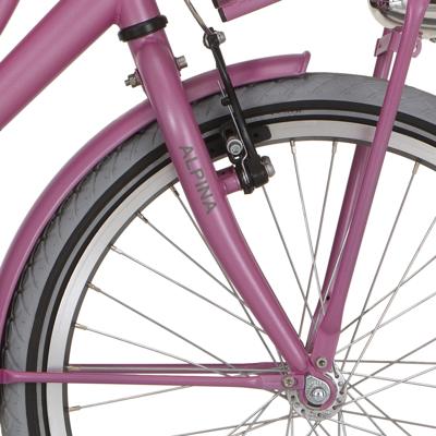 Alpina voorvork 22 cargo m fuchsia pink met matt