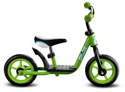 Skids Control Loopfiets 10 inch junior groen/zwart
