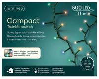 Lumineo LED Compact Lights 500L 1100cm Colour Changing. 8 Functie Twinkel Effect - thumbnail