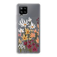 Painted wildflowers: Samsung Galaxy A42 5G Transparant Hoesje