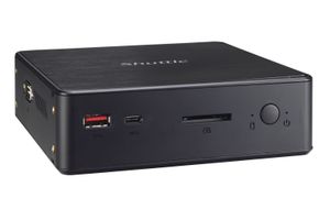 Shuttle XPÐ¡ slim NC10U5 PC/workstation barebone i5-8265U 1,6 GHz Zwart Intel SoC FCBGA1528